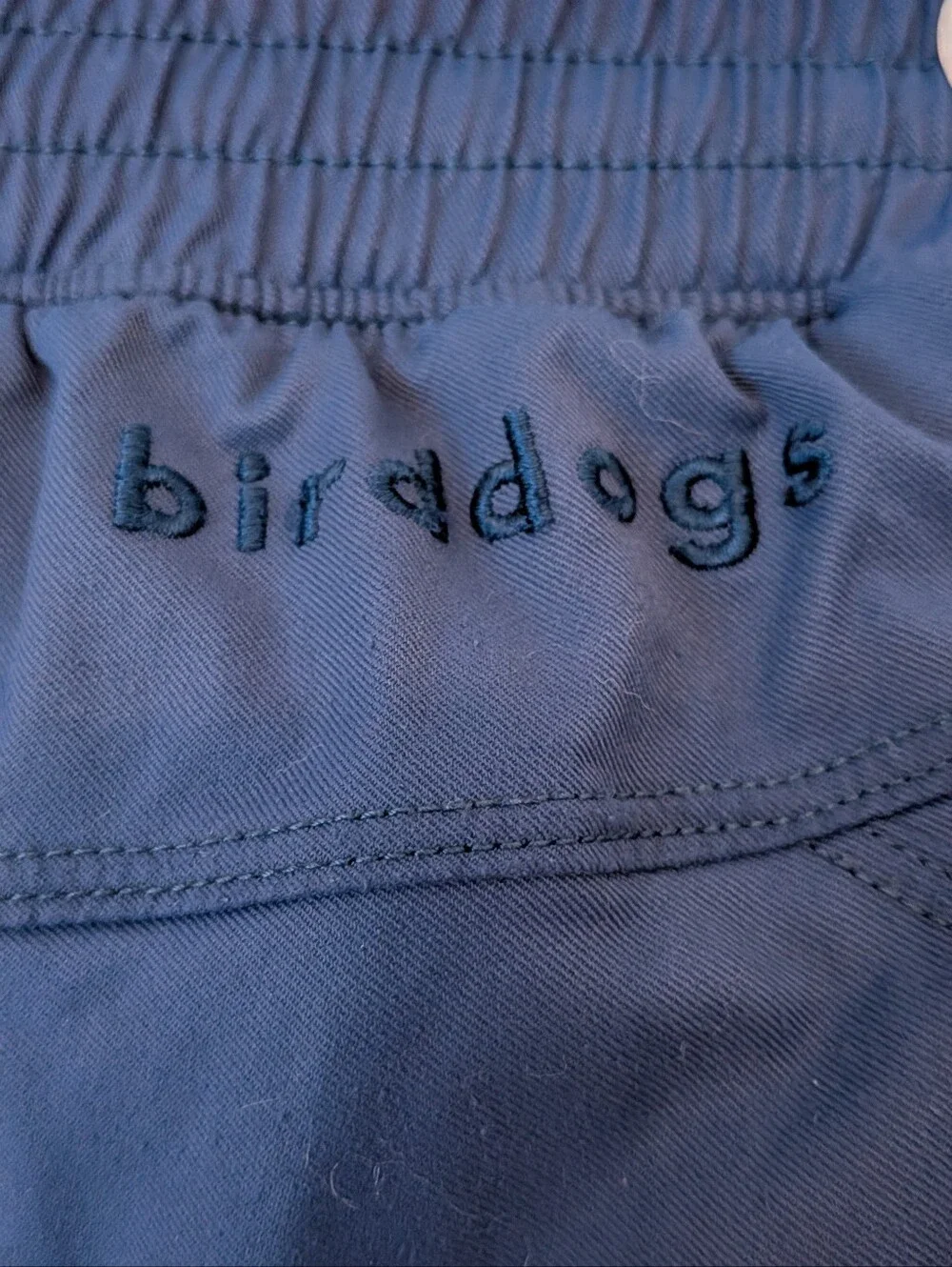 Men's Birddogs Navy Blue Athletic Shorts with Lime Waist Lining
